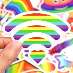 Set Stickere Rainbow Fun curcubeu - Img 2