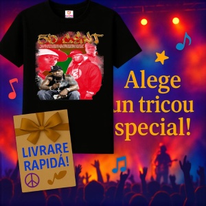 Tricou 50 Cent - Red & Green Style, muzica Hip-Hop / Rap, Dama | Barbat | Copii, Culoare Negru - Img 11