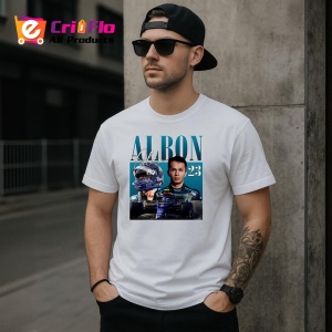 Tricou Alex Albon Portret Si Masina Red Bull Formula 1, Copii | Dama | Barbat - Img 6