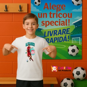 Tricou Alexandrer Liverpool Ball - Copii | Dama | Barbat - Img 6