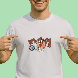 Tricou Alfa Romeo Tazz Astepta Tornata Vijelia | Unisex Dama si Barbat