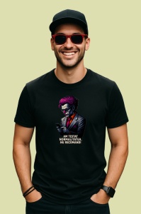 Tricou Am testat normalitatea, nu recomand, Copii | Dama | Barbat , tricou negru - Img 4