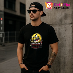 Tricou Anger Management Emoji Nervos, Copii | Dama | Barbat, culoare negru