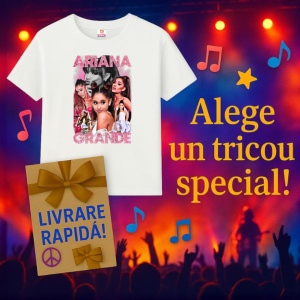 Tricou Ariana Grande - Multiple Looks, muzica Pop, Dama | Barbat | Copii - Img 7