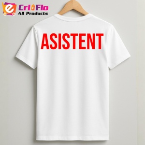 Tricou ASISTENT, Personalizat | Unisex Dama si Barbat - Img 2