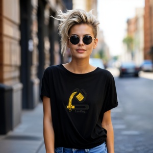 Tricou Astepta sa ma racoresc, Vreau sa beau o bere Negru, Copii | Dama | Barbat - Img 8