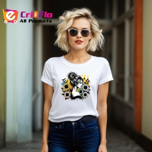 Tricou back tattoo woman ink explosion, femeie cu tatuaj pe spate si explozie de cerneala, Copii | Dama | Barbat - Img 11