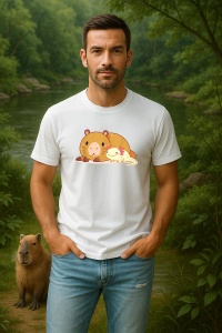 Tricou Barbat CapyBara - Axolotl - Img 2