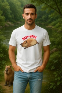 Tricou Barbat CapyBara - Napy bara - Img 2