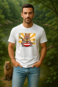 Tricou Barbat CapyBara - Ramen - Img 2