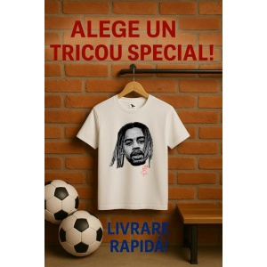 Tricou Barbat cu Fotbalistul Bradley Barcola - Paris Saint - Germain PSG - Img 8