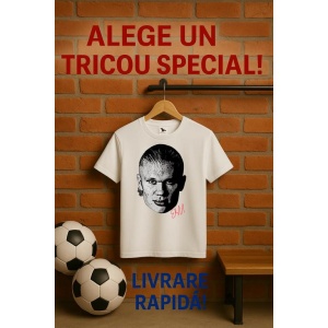 Tricou Barbat cu Fotbalistul Erling Haaland - Manchester City - Img 8