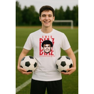 Tricou Barbat cu Fotbalistul Luis Fernando Daz Marulanda - Liverpool FC - Img 9