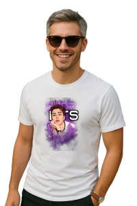 Tricou barbat Kpop cu trupa BTS JHOPE music Coreean 189 - Img 2