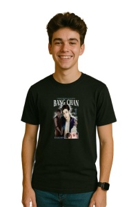 Tricou barbat Kpop cu trupa CHRISTOPHER CHAN BANG BANG CHAN music Coreean 204 - Img 3