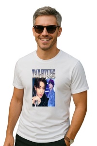 Tricou barbat Kpop cu trupa TAE-HYUNG KIM music Coreean 293 - Img 2