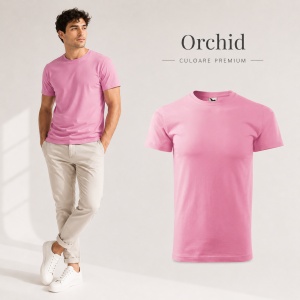 Tricou bărbat Malfini Basic Clasic, 100% bumbac, 160 g/m², guler rotund, 48 de culori, mărimi XS–5XL - Img 33