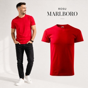 Tricou bărbat Malfini Basic Clasic, 100% bumbac, 160 g/m², guler rotund, 48 de culori, mărimi XS–5XL - Img 43