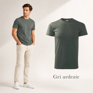 Tricou bărbat Malfini Basic Clasic, 100% bumbac, 160 g/m², guler rotund, 48 de culori, mărimi XS–5XL - Img 53