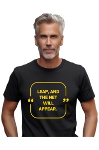 Tricou barbati - Leap,and the net will appear.