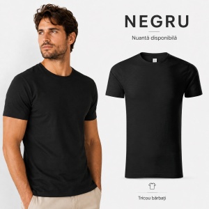 Tricou Bărbați Malfini Gulf 822, 100% Bumbac Organic, 150 g/m², Guler Rotund, Label Free, S–3XL, 15 Culori - Img 20