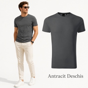 Tricou bărbați Malfini Premium Exclusive 153, 100% bumbac SUPIMA®, slim fit - Img 15