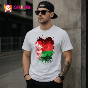 Tricou Belarus Steag Splash Art, Copii | Dama | Barbat - Img 5