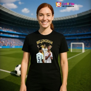 Tricou Bellingham Real Madrid number 5 - Copii | Dama | Barbat - Img 10