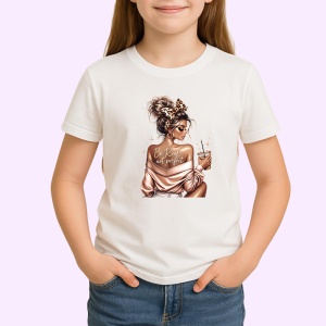 Tricou boss girl be real not perfect, boss girl fii reala nu perfecta, Copii | Dama | Barbat - Img 3