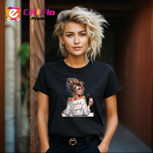 Tricou Boss girl created with a purpose, boss girl creata cu un scop, Copii | Dama | Barbat , tricou negru - Img 8