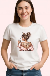 Tricou boss girl stronger than the storm, boss girl mai puternica decat furtuna, Copii | Dama | Barbat - Img 4