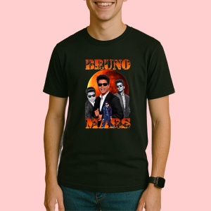 Tricou Bruno Mars - Collage, muzica Rock / Pop Rock, Dama | Barbat | Copii, Culoare Negru