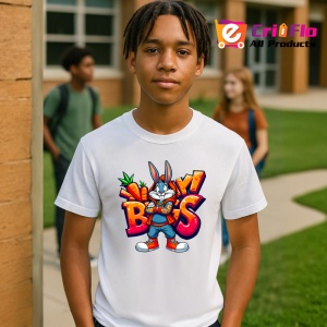 Tricou Bugs Bunny – Break Limits Style Copii | Dama | Barbat Barbat - Img 14