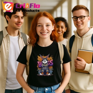 Tricou Bugs Bunny cool Built for This Life Copii | Dama | Barbat, negru - Img 15