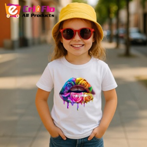 Tricou Buze cocktail de fructe, Lip gloss, Copii | Dama - Img 10