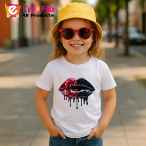 Tricou Buze femeie zmeura si portocala, Lip gloss, Copii | Dama - Img 10