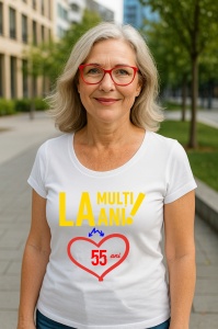 Tricou Cadou 55 ani - Cadou aniverasare Damă
