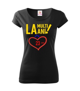 Tricou Cadou Aniversare Damă - La mulți ani! XX ani - Img 7