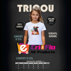 Tricou caine boxer ochelari verzi limonada rosie cocktail, Copii | Dama | Barbat - Img 10
