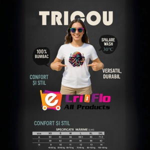 Tricou Caracatita stil graffiti cu tentacule dinamice Copii | Dama | Barbat - Img 9