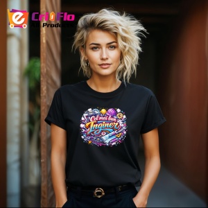Tricou Cel Mai Bun Inginer Design Tehnic V2, din bumbac 100%, tricou negru Dama | Barbat - Img 4