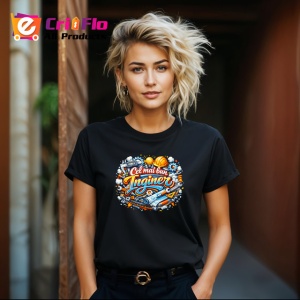 Tricou Cel Mai Bun Inginer Unelte Albastru V1, din bumbac 100%, tricou negru Dama | Barbat - Img 4
