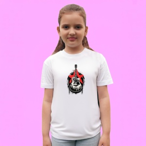 Tricou Chitara Neagra Cu Flacari, Copii | Dama | Barbat - Img 3