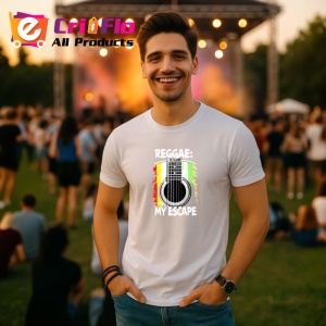 Tricou Chitara Reggae Verde Galben Rosu, Copii | Dama | Barbat - Img 6