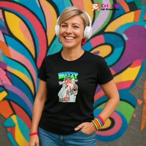 Tricou Chris Brown - Green Point, muzica Hip-Hop / Trap, Dama | Barbat | Copii, Culoare Negru - Img 13