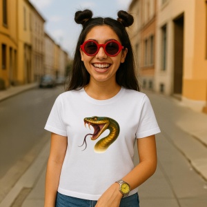 Tricou Cobra Ataca - Copii | Dama | Barbat - Img 2
