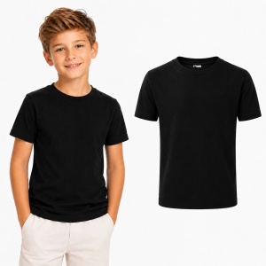 Tricou copii 100% bumbac,pentru fete și băieți 160 gm/², 32 nuanțe, mărimi 4–12 ani - Img 21