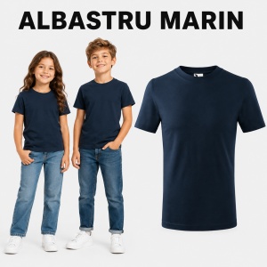 Tricou Copii Basic Malfini – 100% Bumbac, Mânecă Scurtă, 33 Culori pentru Fete și Băieți, Calitate Premium - Img 14