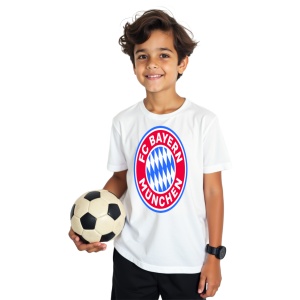 Tricou copii Bayern Munchen FC din bumbac 100%