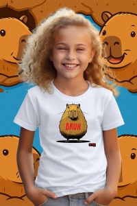 Tricou copii Capybara - Bruhh - Img 2